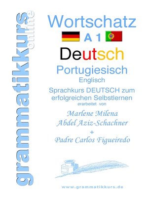 cover image of Wörterbuch Deutsch--Portugiesisch--Englisch A1